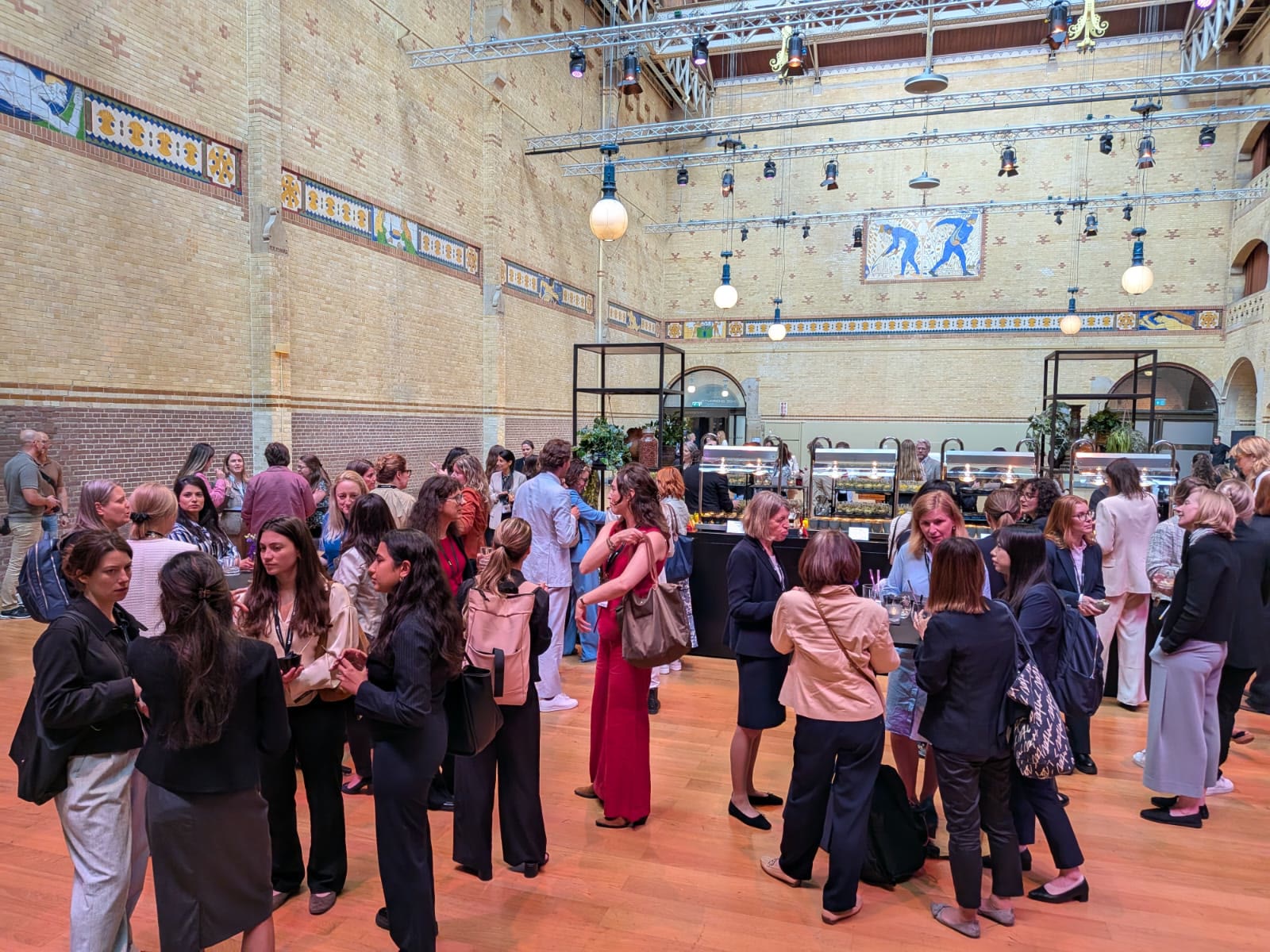 The Women in SAF community at an industry event